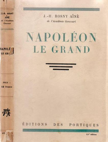 Napoleon Le Grand - copertina
