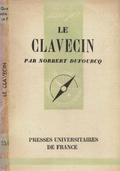 Le Clavecin - Norbert Dufourcq - copertina