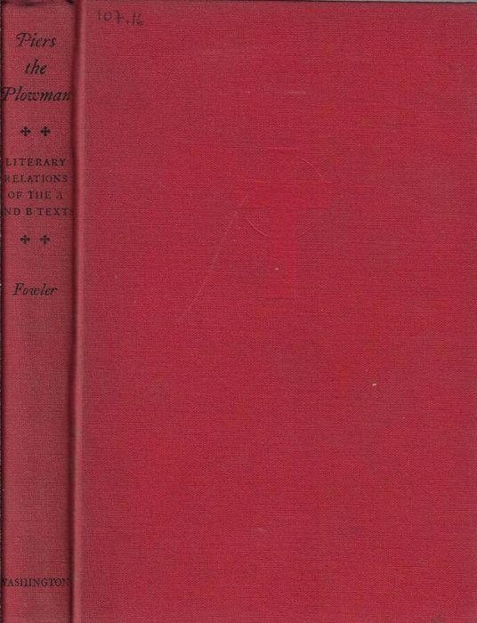 Piers the Plowman - David Fowler - copertina