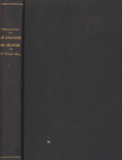 Le Krassine Au secours de L'"Italia" - copertina