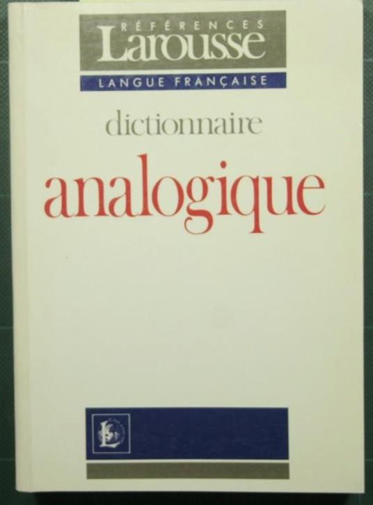 Nouveau dictionnaire analogique - copertina