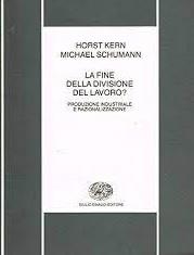 La Fine Della Divisione Del Lavoro? Produzione Industriale e Razionalizzazione