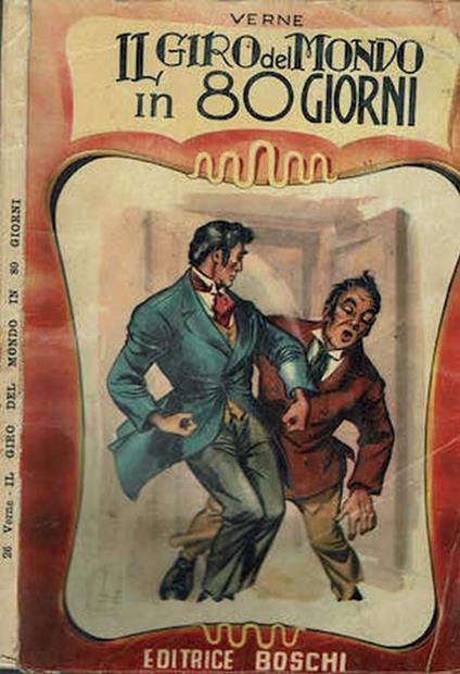 Il Giro Del Mondo In Ottanta Giorni - Jules Verne - copertina