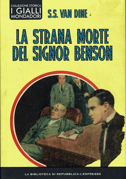 La Strana Morte Del Signor Benson - S. S. Van Dine - copertina