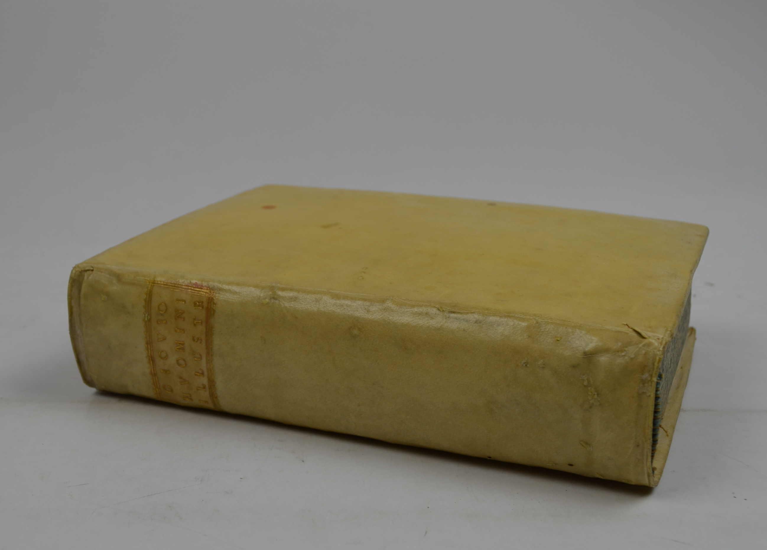 Le vite di dicenove huomini illustri, descritte... et in diversi tempi et luoghi stampate… Ora nuovamente raccolte et ordinate tutte insieme in questo volume et tutte di correttioni, tavole, et postille adornate…