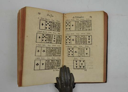 Le jeu de l'hombre, augmenté des decisions nouvelles sur les difficultez et incidens de ce jeu… - copertina