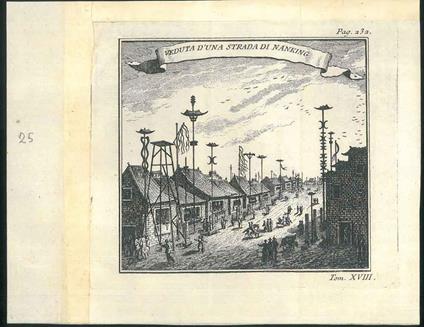 Veduta di una strada di Nanking - copertina