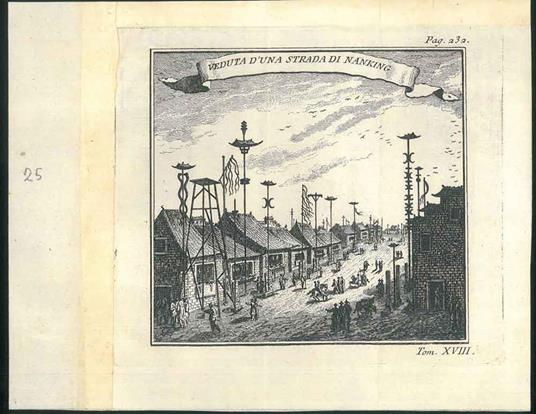Veduta di una strada di Nanking - copertina