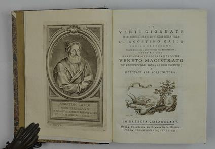 Le venti giornate dell'agricoltura e de' piaceri della villa… nuova edizione, accresciuta di annotazioni, e di un'aggiunta… - copertina