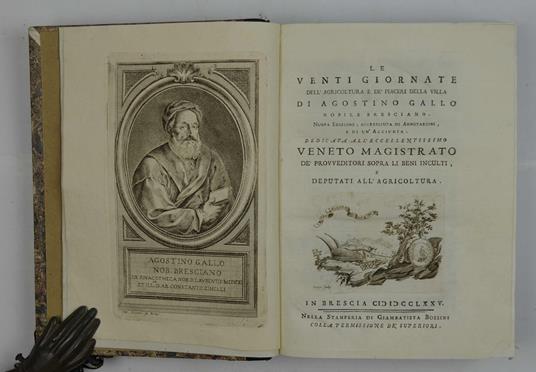 Le venti giornate dell'agricoltura e de' piaceri della villa… nuova edizione, accresciuta di annotazioni, e di un'aggiunta… - copertina