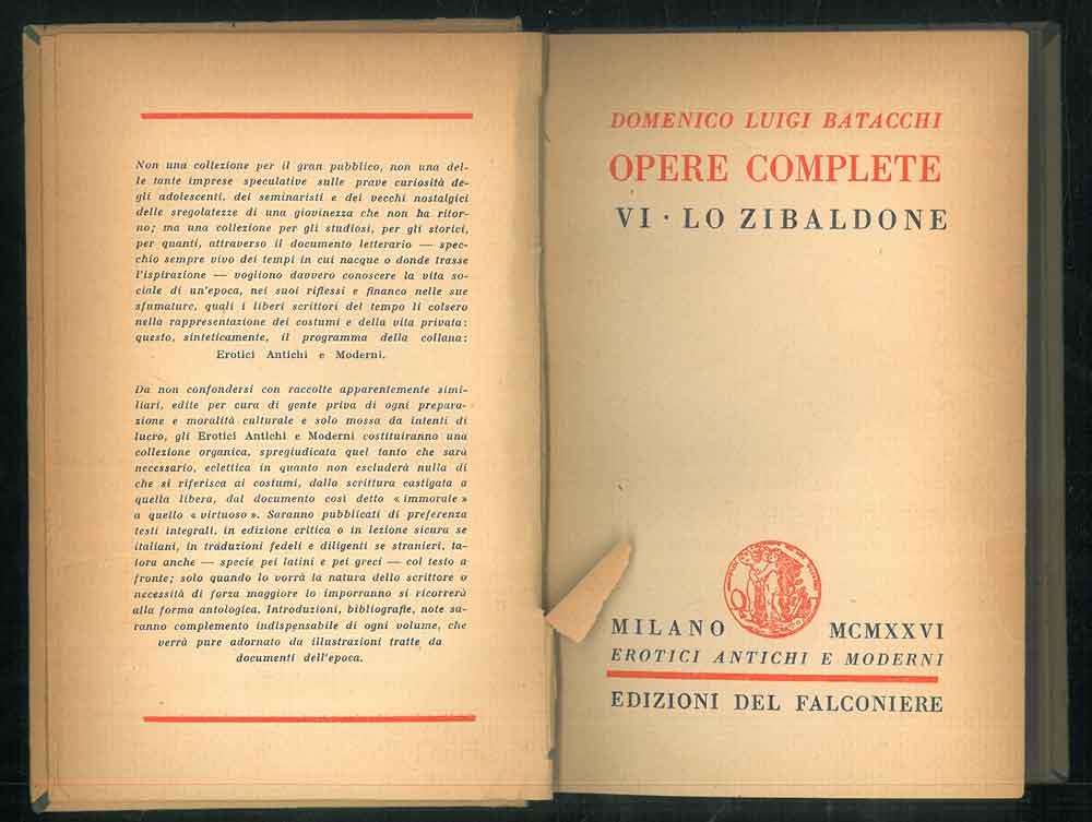 STUDIO BIBLIOGRAFICO ORFEO LIBRERIA ANTIQUARIA S.A.S.