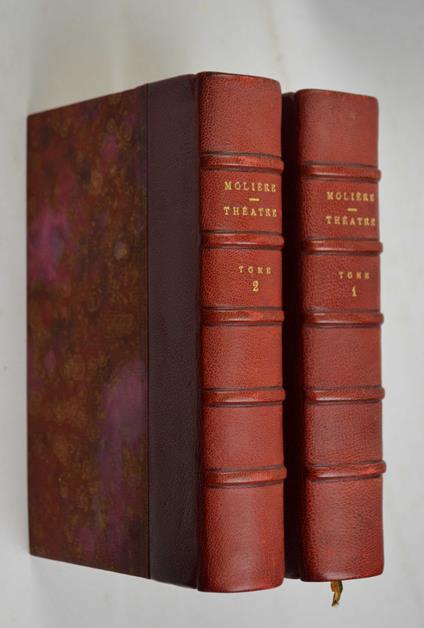 Théâtre complet… texte établi avec préface chronologie de la vie de Molière, bibliographie, notices, notes, variantes et lexique par Robert Jouanny - copertina