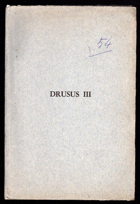 Drusus III. Carmen - Nello Martinelli - copertina
