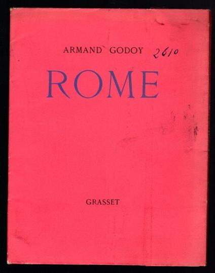 Rome - Armand Godoy - copertina