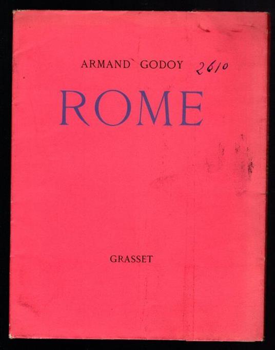 Rome - Armand Godoy - copertina