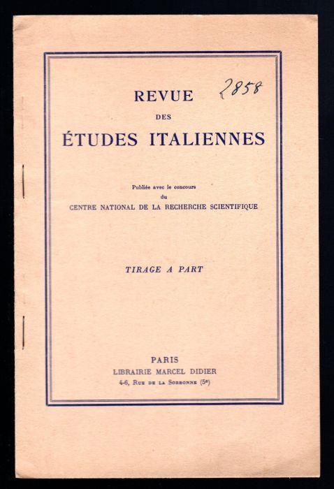 Ricordo di Henri Bedarida - Carlo Pellegrini - copertina