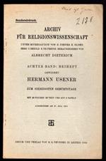 Archiv fur religionswissenchaft