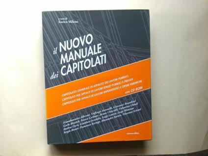 Il nuovo manuale capitolati - copertina