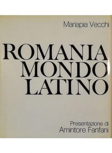 Romania mondo latino - volume in cofanetto editoriale - copertina