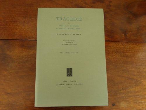 Tragedie. Testo latino a fronte - Lucio Anneo Seneca - copertina