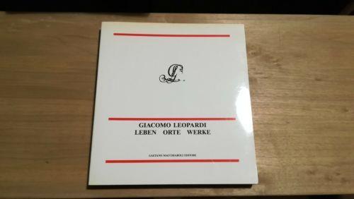 Leben, Orte, Werke - Giacomo Leopardi - copertina