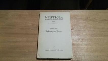 Lakonien und Sparta - copertina