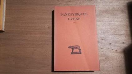 Panègyriques latins I - V - copertina