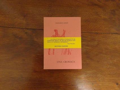 Una Cronaca - Giancarlo Lunati - copertina