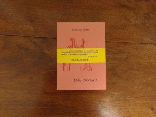 Una Cronaca - Giancarlo Lunati - copertina