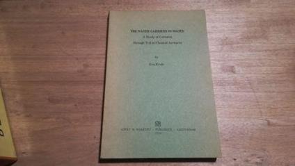 The water carriers in hades: a Study of Catharsis trought Toil in Classical Antiquity - Eva C. Keuls - copertina