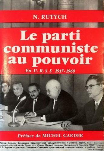 Le parti communiste au pouvoir En URSS 1917-1960 - copertina