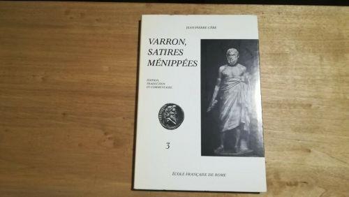 Varron, satires, Mènippèes 4 - copertina