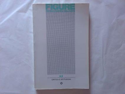Figure teoria e critica dell'arte 2 - 3 critica e istituzioni - copertina