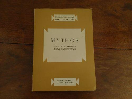 Mythos. Scripta in honorem Marii Untersteiner - copertina