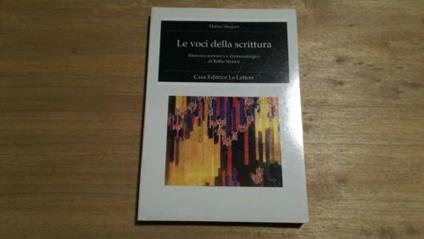 Le voci della scrittura - copertina