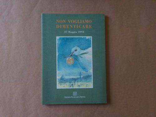 Non vogliamo dimenticare 27 Maggio 1993 - copertina