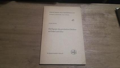 Die Eigenart des griechischen Glaubens an Orakel und Seher - copertina