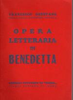 Opera letteraria di Benedetta
