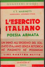 L' Esercito Italiano. Poesia armata