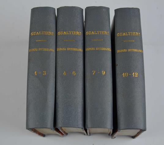 Bologna sotterranea… - Luigi Gualtieri - copertina