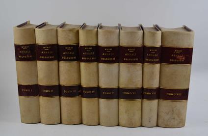 Annali della città di Bologna dalla sua origine al 1796 - Salvatore Muzzi - copertina