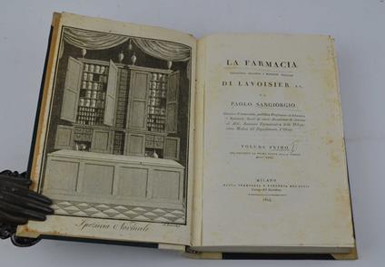 La farmacia descritta secondo i moderni principj di Lavoisier… - Paolo Sangiorgio - copertina