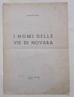 I nomi delle vie di Novara