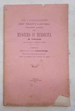 Per l'inaugurazione dei nuovi locali solennemente celebrata nel Ricovero di Mendicit… di Vercelli nel giorno 7 ottobre 1894