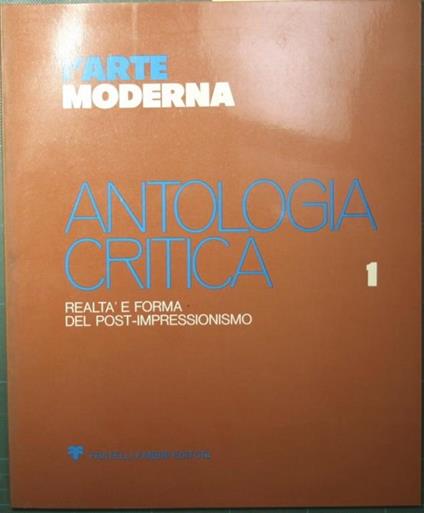 L' arte moderna. Antologia critica - Franco Russoli - copertina