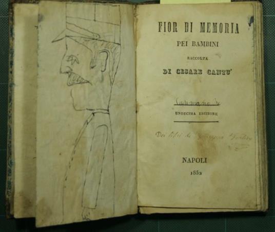 Fior di memoria pei bambini - Cesare Cantù - copertina