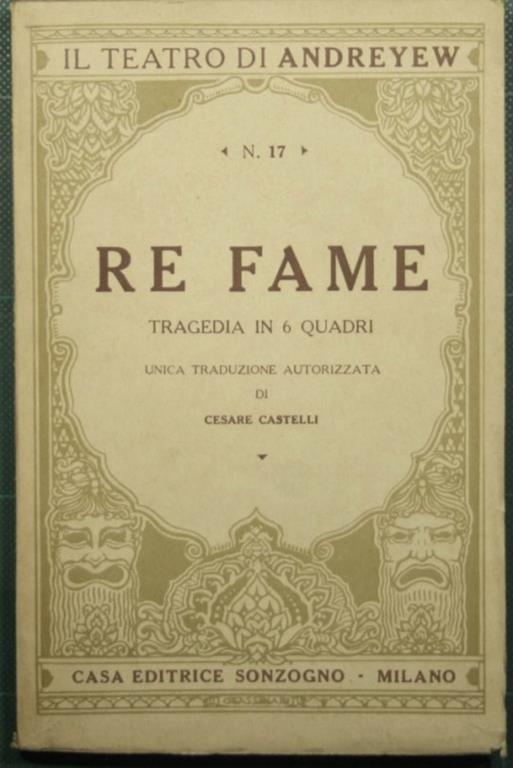 Re fame - Leonida Andréef - copertina