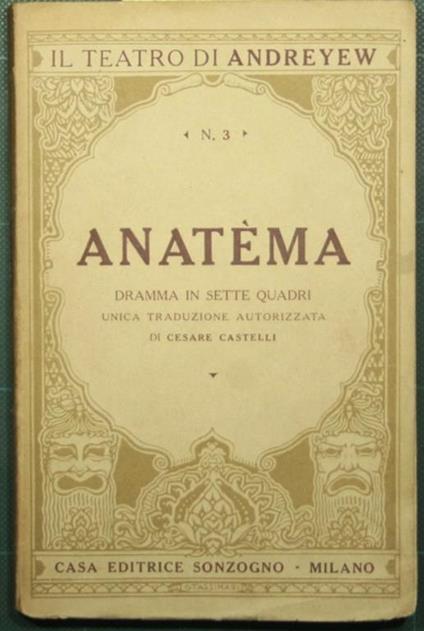 Anatema - Leonida Andréef - copertina