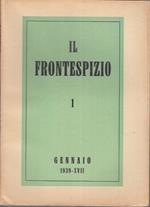 Lotto Rivista Il Frontespizio 1/7 E.F. Xvii