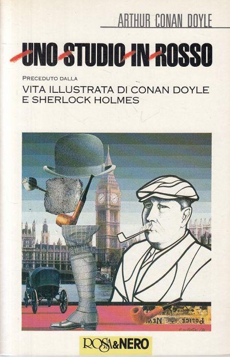 Uno Studio in Rosso - Arthur Conan Doyle - copertina